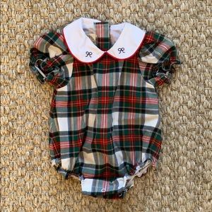 Beaufort Bonnet Christmas outfit. 0-6 months